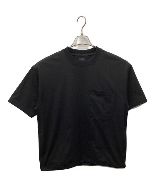 DAIWA PIER39（ダイワ ピア39）DAIWA PIER39 (ダイワ ピア39) TECH TEE POCKET CREW（テックティーポケットクルー） ブラック サイズ:Sの古着・服飾アイテム