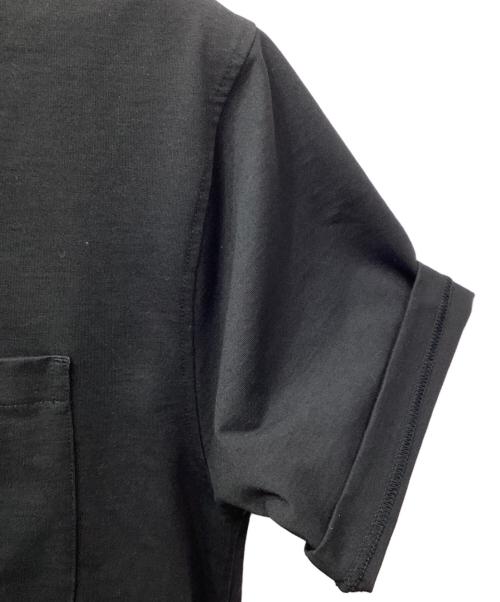 DAIWA PIER39（ダイワ ピア39）DAIWA PIER39 (ダイワ ピア39) TECH TEE POCKET CREW（テックティーポケットクルー） ブラック サイズ:Sの古着・服飾アイテム