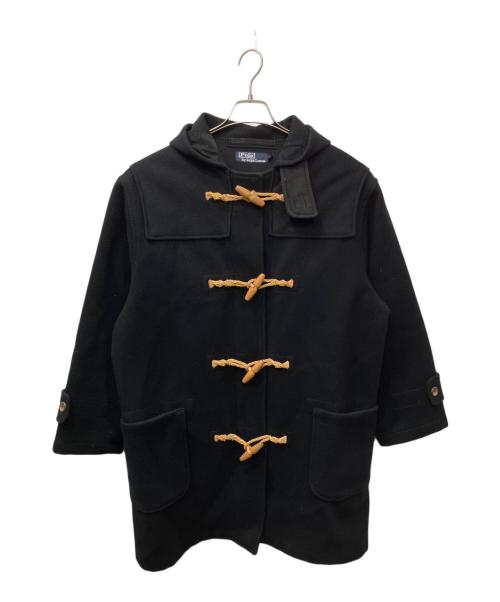 POLO RALPH LAUREN（ポロ・ラルフローレン）POLO RALPH LAUREN (ポロ・ラルフローレン) ダッフルコート ブラック サイズ:採寸参照の古着・服飾アイテム