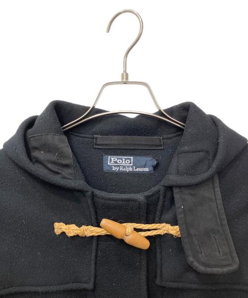 POLO RALPH LAUREN（ポロ・ラルフローレン）POLO RALPH LAUREN (ポロ・ラルフローレン) ダッフルコート ブラック サイズ:採寸参照の古着・服飾アイテム