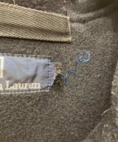 POLO RALPH LAUREN（ポロ・ラルフローレン）POLO RALPH LAUREN (ポロ・ラルフローレン) ダッフルコート ブラック サイズ:採寸参照の古着・服飾アイテム