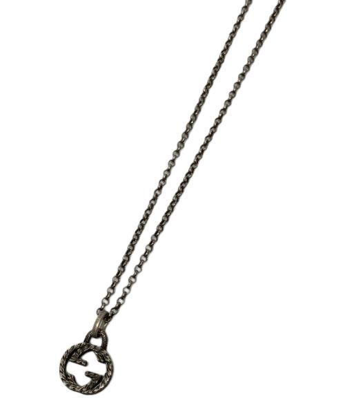 GUCCI（グッチ）GUCCI (グッチ) インターロッキングGネックレス シルバーの古着・服飾アイテム
