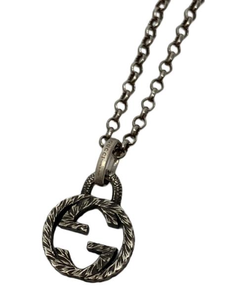 GUCCI（グッチ）GUCCI (グッチ) インターロッキングGネックレス シルバーの古着・服飾アイテム