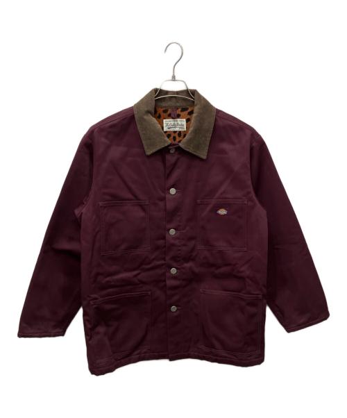 WACKO MARIA（ワコマリア）WACKO MARIA (ワコマリア) Dickies (ディッキーズ) COVERALL（カバーオール） バーガンディー サイズ:Mの古着・服飾アイテム