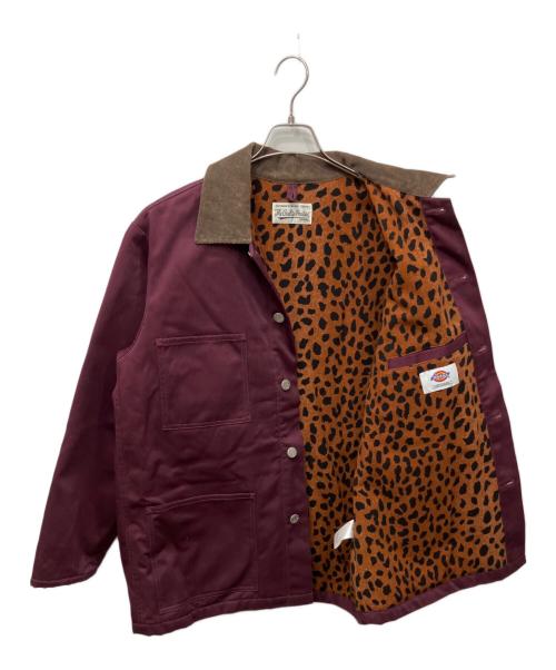 WACKO MARIA（ワコマリア）WACKO MARIA (ワコマリア) Dickies (ディッキーズ) COVERALL（カバーオール） バーガンディー サイズ:Mの古着・服飾アイテム