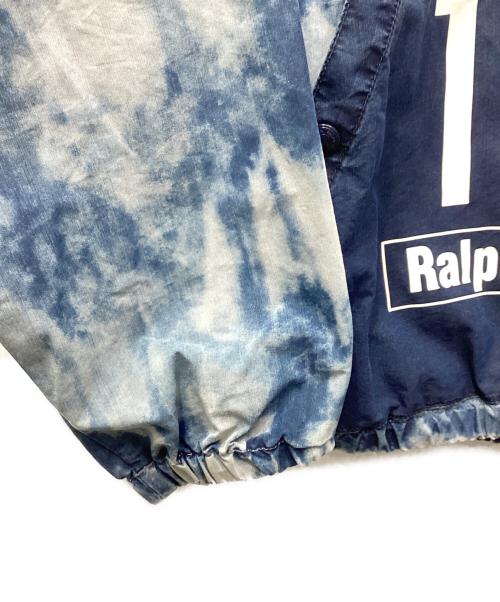 POLO RALPH LAUREN（ポロ・ラルフローレン）POLO RALPH LAUREN (ポロ・ラルフローレン) Indigo Stadium Popover Jacket（） インディゴ サイズ:mの古着・服飾アイテム