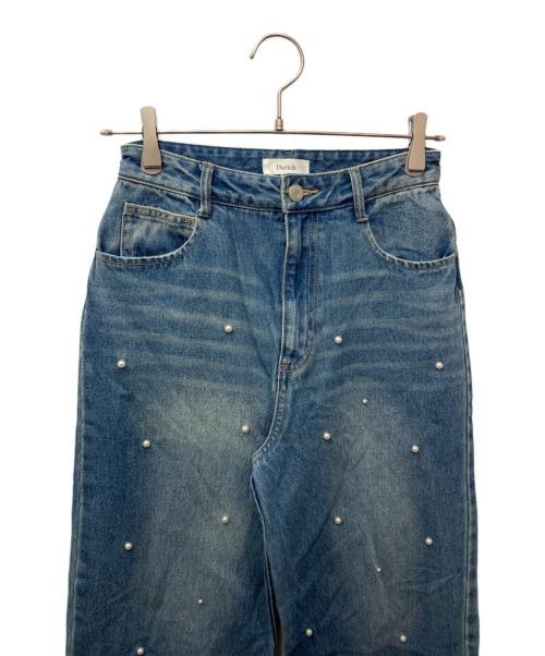 darich（ダーリッチ）Darich (ダーリッチ) パールストレートデニムパンツ インディゴ サイズ:Mの古着・服飾アイテム