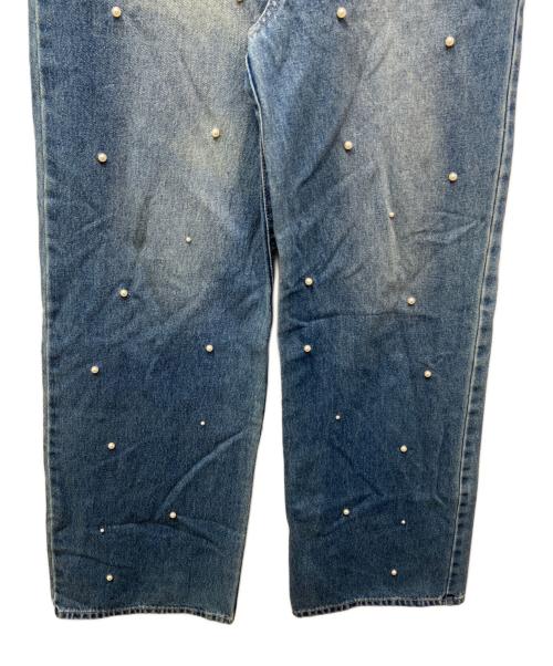 darich（ダーリッチ）Darich (ダーリッチ) パールストレートデニムパンツ インディゴ サイズ:Mの古着・服飾アイテム