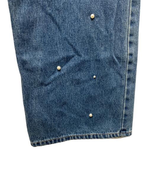 darich（ダーリッチ）Darich (ダーリッチ) パールストレートデニムパンツ インディゴ サイズ:Mの古着・服飾アイテム