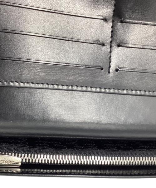 Cartier（カルティエ）Cartier (カルティエ) パシャライン二つ折りレザーウォレット ブラックの古着・服飾アイテム