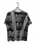 ISSEY MIYAKE MEN（イッセイミヤケメン）の古着「モザイク柄ドルマンスリーブＴシャツ」｜グレー