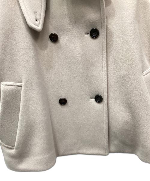 Spick and Span（スピック＆スパン）Spick and Span (スピック＆スパン) S160スタンドカラーショートコート アイボリー サイズ:34の古着・服飾アイテム