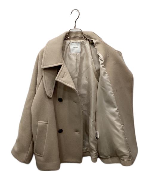 Spick and Span（スピック＆スパン）Spick and Span (スピック＆スパン) S160スタンドカラーショートコート アイボリー サイズ:34の古着・服飾アイテム