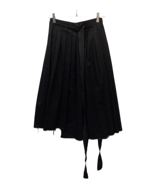 DIESEL（ディーゼル）DIESEL (ディーゼル) コーティングプリーツスカート ブラック サイズ:Sの古着・服飾アイテム