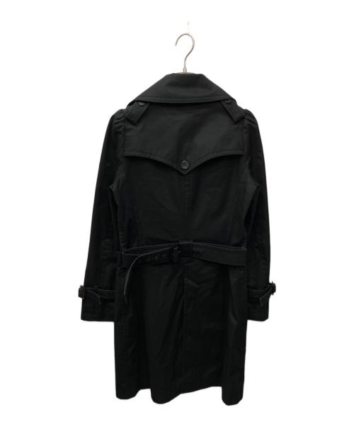hysterics（ヒステリックス）hysterics (ヒステリックス) トレンチコート ブラック サイズ:FREEの古着・服飾アイテム