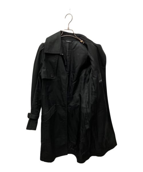 hysterics（ヒステリックス）hysterics (ヒステリックス) トレンチコート ブラック サイズ:FREEの古着・服飾アイテム