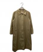 Burberry'sバーバリーズ）の古着「裏ノバチェックステンカラーコート」｜ベージュ