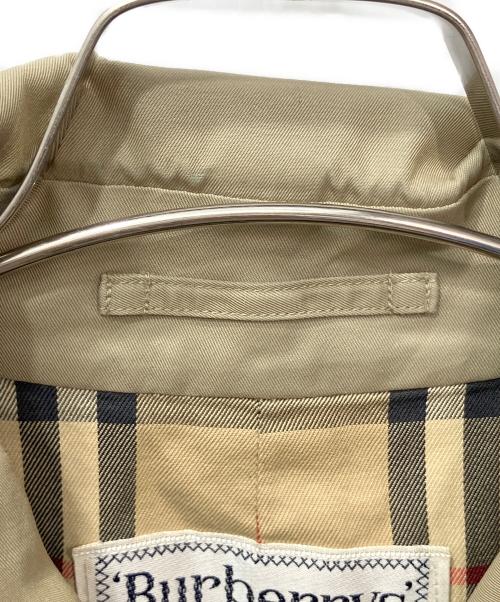 Burberry's（バーバリーズ）Burberry's (バーバリーズ) 裏ノバチェックステンカラーコート ベージュ サイズ:表記なし(実寸をご確認ください)の古着・服飾アイテム