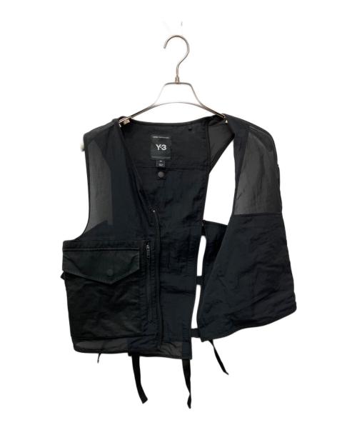 Y-3（ワイスリー）Y-3 (ワイスリー) TACTICAL UTILITY VEST（タクティカルユーティリティベスト） ブラック サイズ:Sの古着・服飾アイテム