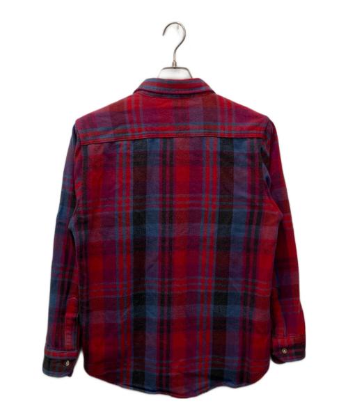 FIVE BROTHER（ファイブブラザー）FIVE BROTHER (ファイブブラザー) ヘビーネルシャツ レッド サイズ:2XLの古着・服飾アイテム