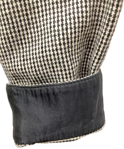 CoSTUME NATIONAL HOMME（コスチューム ナショナル オム）CoSTUME NATIONAL HOMME (コスチューム ナショナル オム) 千鳥柄ジャケット ホワイト×ブラック サイズ:50の古着・服飾アイテム