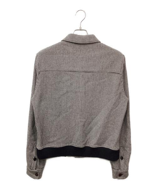 CoSTUME NATIONAL HOMME（コスチューム ナショナル オム）CoSTUME NATIONAL HOMME (コスチューム ナショナル オム) 千鳥柄ジャケット ホワイト×ブラック サイズ:50の古着・服飾アイテム