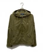 POLO RALPH LAURENポロ・ラルフローレン）の古着「Full Zip Hooded Jacket（フルジップフーデッドジャケット）」｜オリーブ