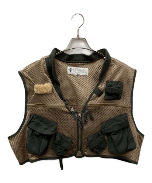 Columbia（コロンビア）Columbia (コロンビア) メッシュフィッシングベスト カーキ サイズ:XXLの古着・服飾アイテム