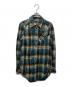 Hysteric Glamour（ヒステリックグラマー）の古着「チェック長袖シャツ」｜ブルー