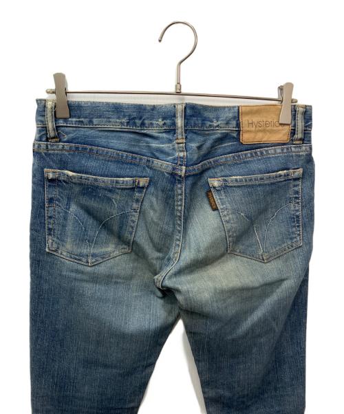 hysterics（ヒステリックス）hysterics (ヒステリックス) スキニーストレッチデニム（USED加工） インディゴ サイズ:Sの古着・服飾アイテム