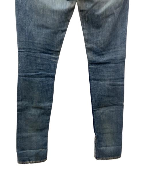hysterics（ヒステリックス）hysterics (ヒステリックス) スキニーストレッチデニム（USED加工） インディゴ サイズ:Sの古着・服飾アイテム