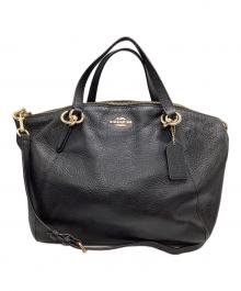 COACH（コーチ）の古着「KELSEY SATCHEL STYLE （ケルシー・サッチェル・スタイル）」｜ブラック