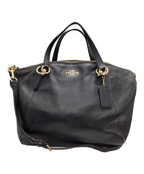 COACH（コーチ）COACH (コーチ) KELSEY SATCHEL STYLE （ケルシー・サッチェル・スタイル） ブラックの古着・服飾アイテム