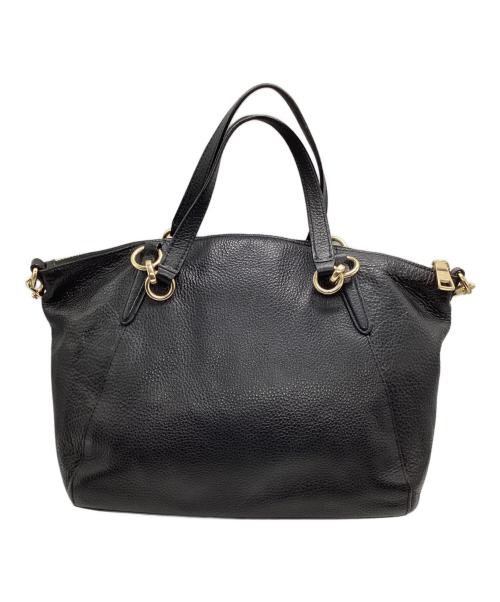 COACH（コーチ）COACH (コーチ) KELSEY SATCHEL STYLE （ケルシー・サッチェル・スタイル） ブラックの古着・服飾アイテム