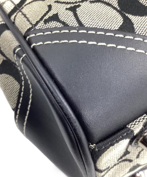 COACH（コーチ）COACH (コーチ) ミディアム キャリーオール ブラックの古着・服飾アイテム