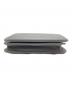 中古・古着 BALENCIAGA (バレンシアガ) CASH COIN & CARD HOLDER WITH FLAP （コインキャッシュ&カードホルダーウィズフラップ） グレー：16000円