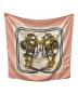 HERMES (エルメス) シルクスカーフ ライトピンク：19000円