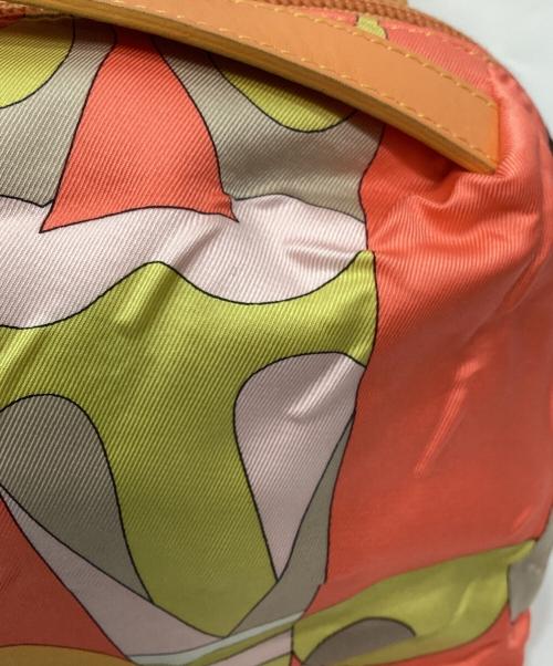Emilio Pucci（エミリオ プッチ）Emilio Pucci (エミリオ プッチ) ハンドバッグ オレンジの古着・服飾アイテム