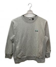 NANGA（ナンガ）の古着「ECO HYBRID MINI BOX LOGO EMBROIDERY SWEATSHIRT」｜グレー