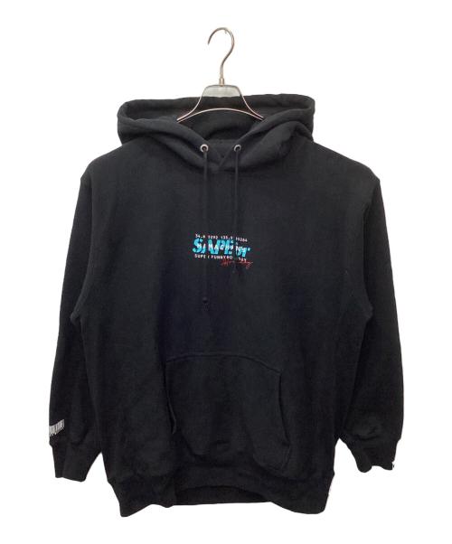 SAPEur（サプール）SAPEur (サプール) プルオーバーパーカー ブラック サイズ:XLの古着・服飾アイテム