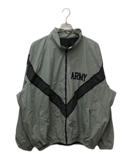 US ARMY（ユーエスアーミー）US ARMY (ユーエスアーミー) トレーニングジャケット グレー サイズ:XL-Rの古着・服飾アイテム