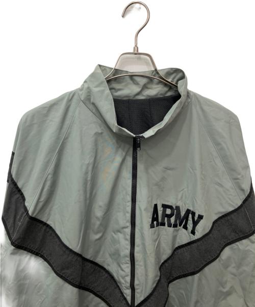 US ARMY（ユーエスアーミー）US ARMY (ユーエスアーミー) トレーニングジャケット グレー サイズ:XL-Rの古着・服飾アイテム
