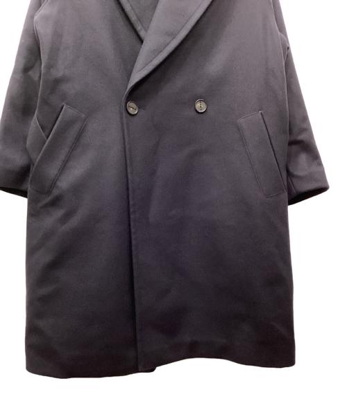 HEVO（イーヴォ）Hevo (イーヴォ) チェスターコート ネイビー サイズ:48の古着・服飾アイテム