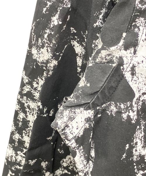 BLACK COMME des GARCONS（ブラックコムデギャルソン）BLACK COMME des GARCONS (ブラックコムデギャルソン) 総柄シャツ ブラック サイズ:Mの古着・服飾アイテム