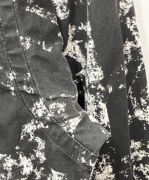 BLACK COMME des GARCONS（ブラックコムデギャルソン）BLACK COMME des GARCONS (ブラックコムデギャルソン) 総柄シャツ ブラック サイズ:Mの古着・服飾アイテム