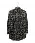 BLACK COMME des GARCONS (ブラックコムデギャルソン) 総柄シャツ ブラック サイズ:M：12000円
