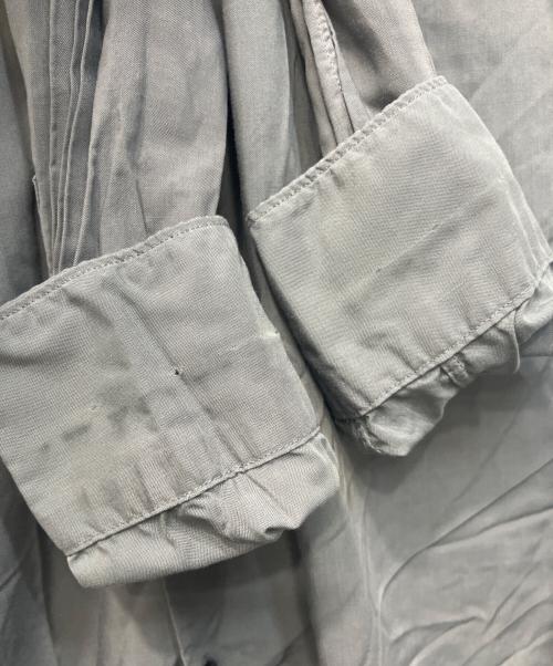 BLACK COMME des GARCONS（ブラックコムデギャルソン）BLACK COMME des GARCONS (ブラックコムデギャルソン) ガーメントダイ長袖シャツ グレー サイズ:Lの古着・服飾アイテム