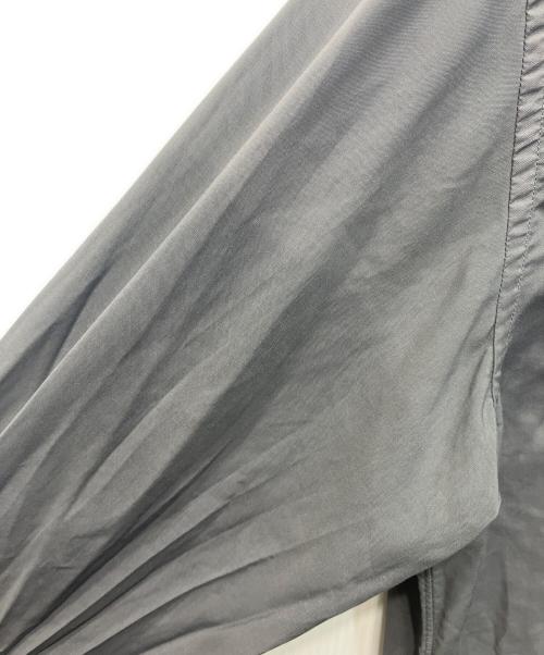 BLACK COMME des GARCONS（ブラックコムデギャルソン）BLACK COMME des GARCONS (ブラックコムデギャルソン) ガーメントダイ長袖シャツ グレー サイズ:Lの古着・服飾アイテム