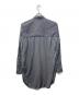 BLACK COMME des GARCONS (ブラックコムデギャルソン) ガーメントダイ長袖シャツ グレー サイズ:L：12000円
