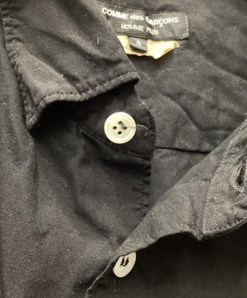 COMME des GARCONS HOMME PLUS（コムデギャルソンオムプリュス）COMME des GARCONS HOMME PLUS (コムデギャルソンオムプリュス) 長袖シャツ ブラック サイズ:Sの古着・服飾アイテム